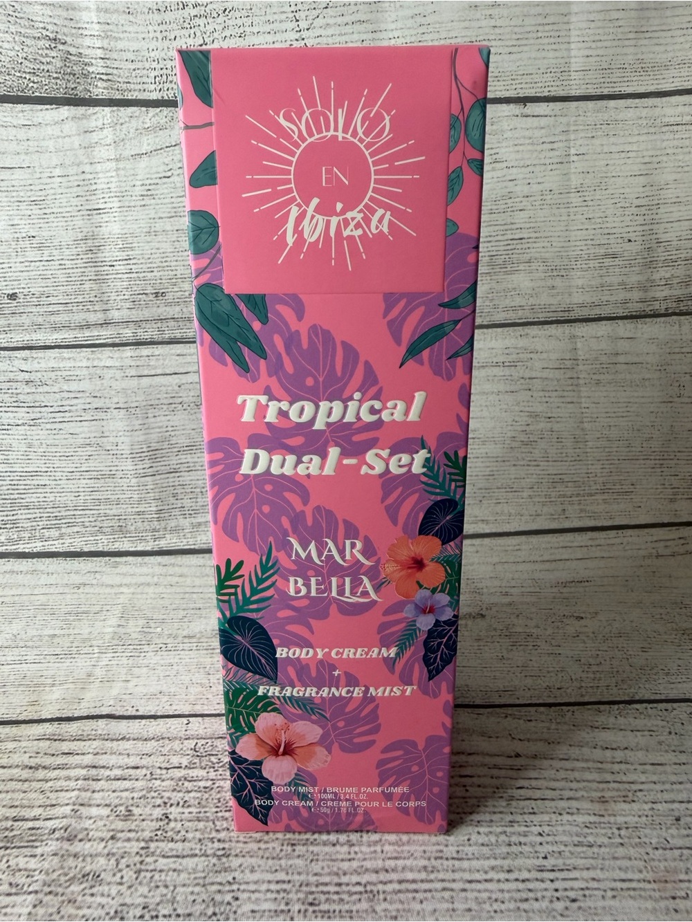 MAR BELLA Tropical Dual-Set Fragrance Mist & Body Cream - Floral Solo En Ibiza - Picture 3 of 3